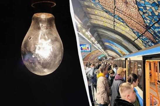 Elektrik kəsintiləri Kiyevdə metro və ictimai nəqliyyata təsir göstərib