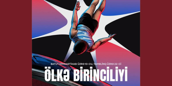 Batut və tamblinq gimnastikası üzrə növbəti Azərbaycan birinciliyi keçiriləcək