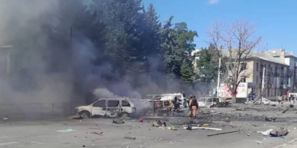 Ukraynanın Donetskə zərbəsi nəticəsində 20 rusiyalı zabit ölüb