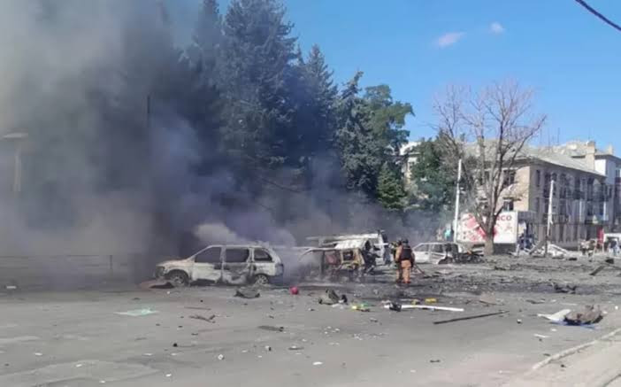 Ukraynanın Donetskə zərbəsi nəticəsində 20 rusiyalı zabit ölüb