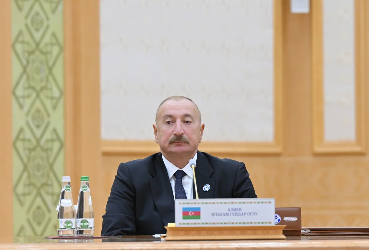 İlham Əliyev MDB Dövlət Başçıları Şurasının məhdud tərkibdə iclasında çıxış edib -