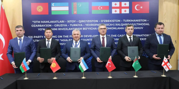 Azərbaycan 5 ölkə ilə CASCA+ marşrutunun inkişafına dair protokol imzalayıb