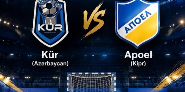 Bu gün Mingəçevirdə həndbol üzrə Avropa Kubokunun oyunu keçiriləcək