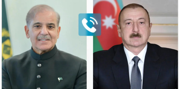 Şahbaz Şərif İlham Əliyevə zəng edib