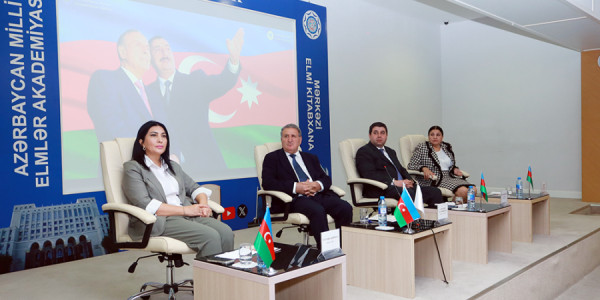 “Yeni Azərbaycan Partiyasının VIII qurultayında Azərbaycan Respublikası Prezidentinin nitqi və qarşıda duran vəzifələr” – AMEA-da elmi-praktiki konfrans