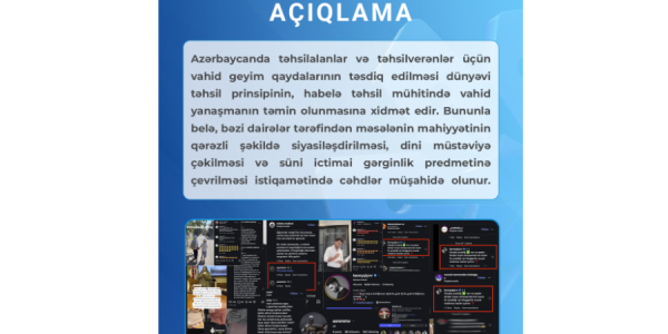 Media və Yayım Şurası açıqlaması yayıb