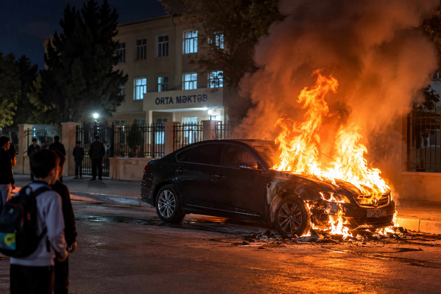 Bakıda məktəb direktorunun