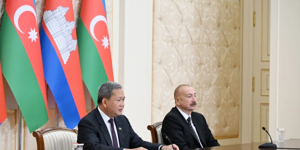 Kambocanın Baş naziri: Azərbaycanla müdafiə, təhlükəsizlik, təhsil sahələrində münasibətlər mövcuddur
