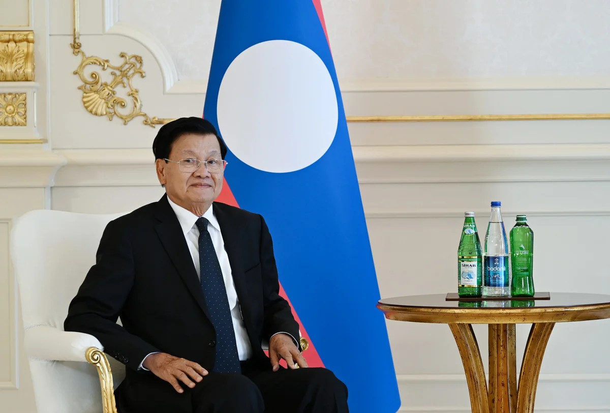 Laos Prezidenti: Ölkəmizlə yaxşı münasibətləri davam etdirdiyinə görə İlham Əliyevə minnətdaram