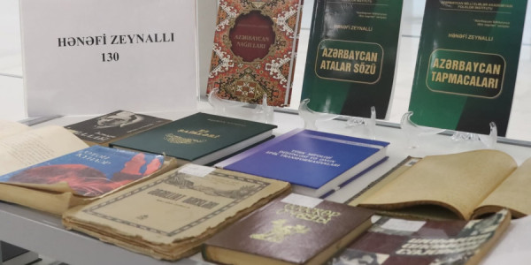 Hənəfi Zeynallının irsinə həsr olunan sərgi keçirilir