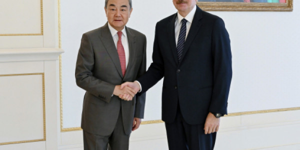 Prezident İlham Əliyev Çin Kommunist Partiyası Mərkəzi Komitəsinin Siyasi Bürosunun üzvünü qəbul edib