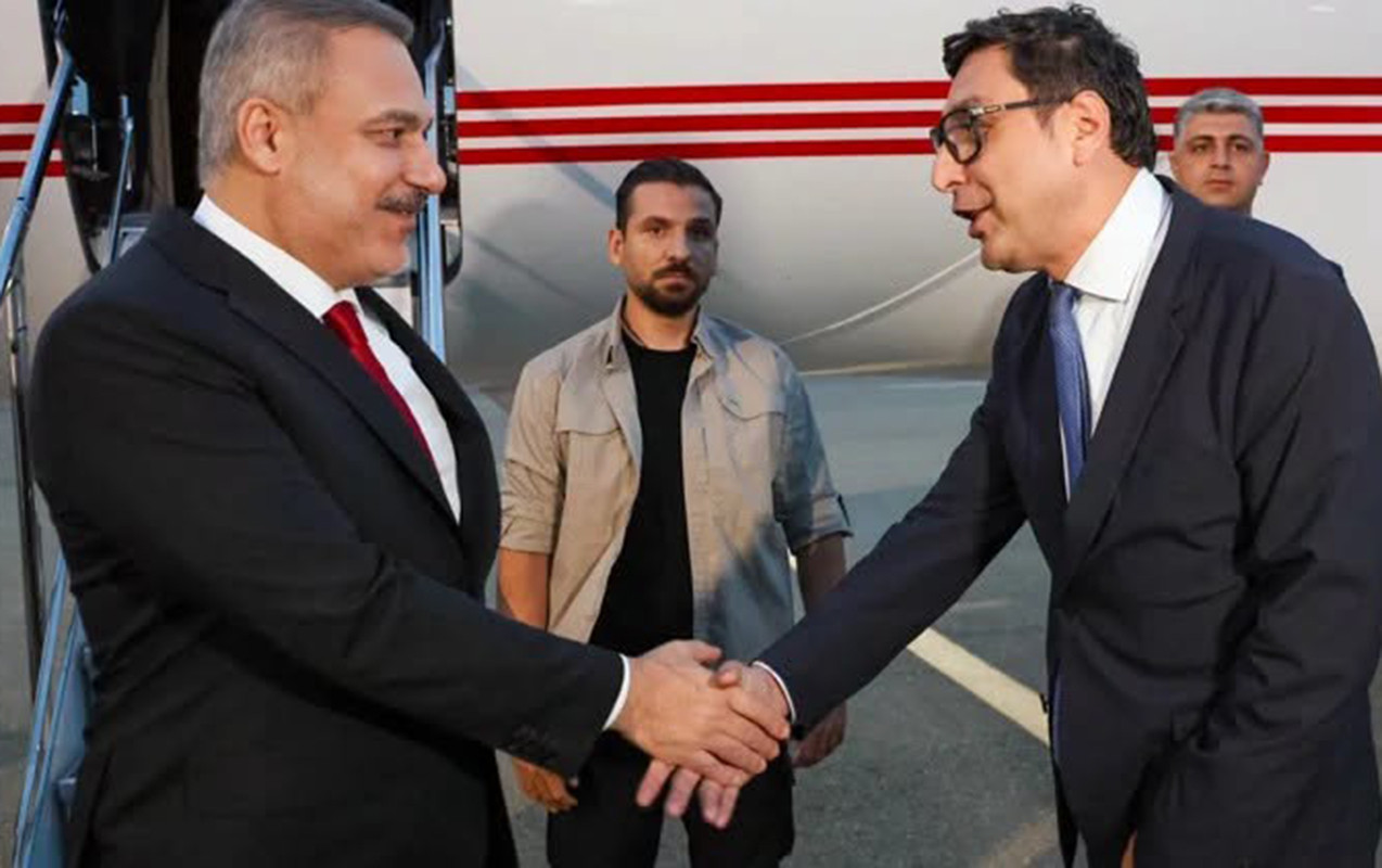 Hakan Fidan Bakıya gəlib-