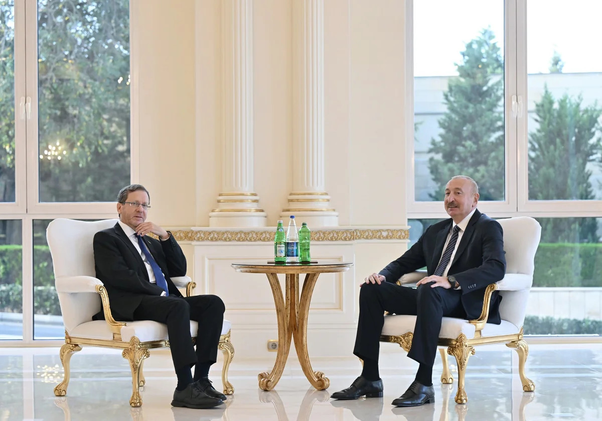 İlham Əliyev ilə İsrail Prezidenti arasında görüş olub