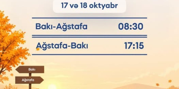 ADY-dən sərnişinlərə şad xəbər: Əlavə qatar reysləri təyin olundu
