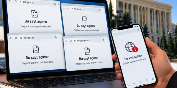 Azərbaycanda dövlət qurumlarının saytları kiberhücumun hədəfində –