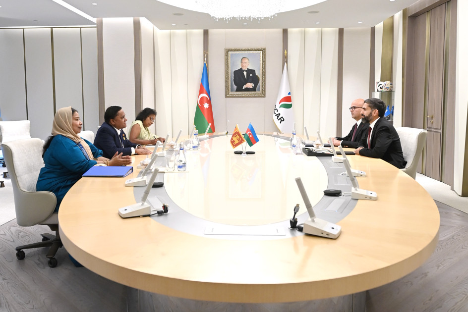 SOCAR ilə Şri-Lanka şirkətləri arasında enerji sektorunda əməkdaşlıq imkanları dəyərləndirilib
