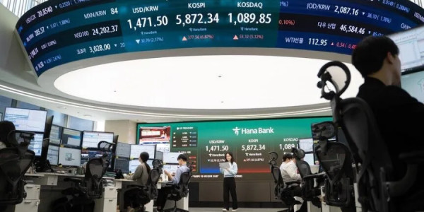 Cənubi Koreya birjalarında çöküş: Ticarət dayandırıldı