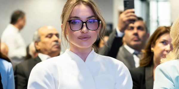 Alyona Əliyeva I Beynəlxalq İnklüziv Məşğulluq Konfransından paylaşım edib