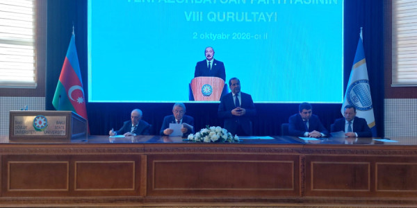 BDU-da YAP-ın VIII Qurultayında irəli sürülən məsələlər müzakirə olunub