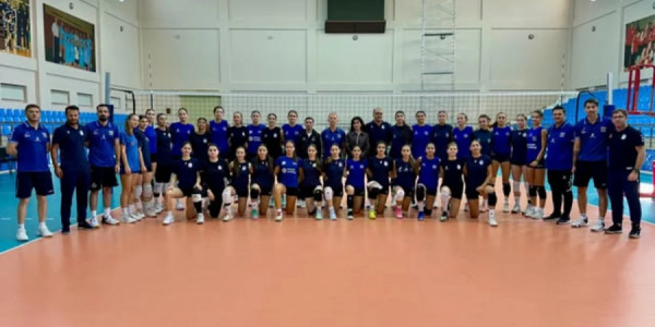 Azərbaycanın U-20 voleybol millisi yoxlama oyununda qələbə qazanıb Komanda