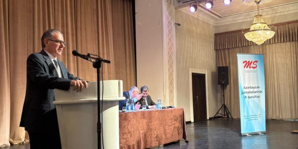 Natiq Məmmədli: Rəqəmsal dövrdə Azərbaycanın səsinin dünyaya çatdırılmasında jurnalistlərin rolu müstəsnadır