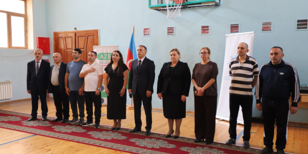 Yasamal rayonunda Zəfərin 6-cı ildönümünə həsr olunmuş dama idman növü üzrə yarış keçirilib