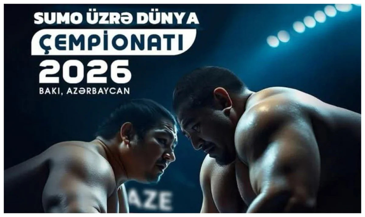 Bu gün Bakıda ilk dəfə olaraq sumo üzrə dünya çempionatı keçiriləcək