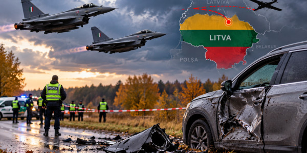 Litvada dron partlayışı: NATO qırıcıları havaya qaldırıldı