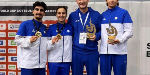 Azərbaycan gimnastları Dünya Kuboku seriyalarının qalibi olublar