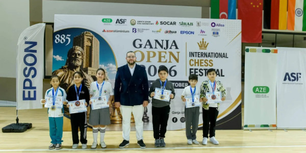 "Ganja Open 2026" beynəlxalq şahmat festivalına yekun vurulub