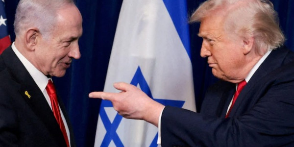 Tramp Netanyahunu dəstəkləyib: Sən mənim yanımda olmasını istədiyim adamsan