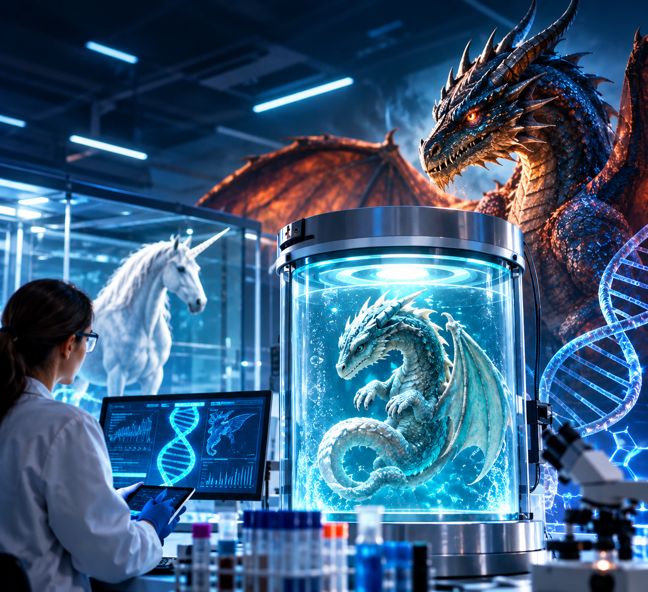 Əjdahalar laboratoriyada doğula bilərmi?  -
