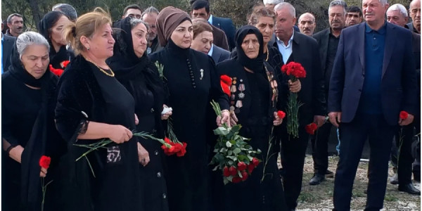 Laçında şəhidlərin xatirəsinə ucaldılmış abidə kompleksinin açılışı olub