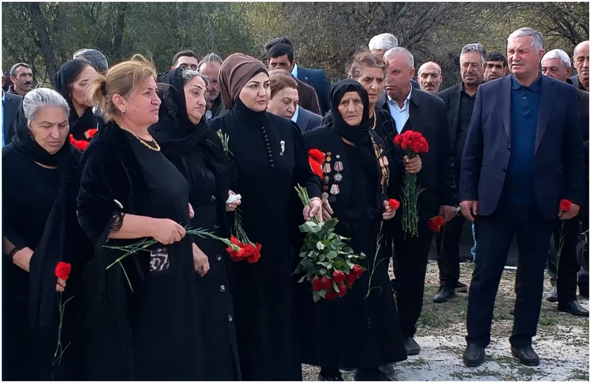 Laçında şəhidlərin xatirəsinə ucaldılmış abidə kompleksinin açılışı olub