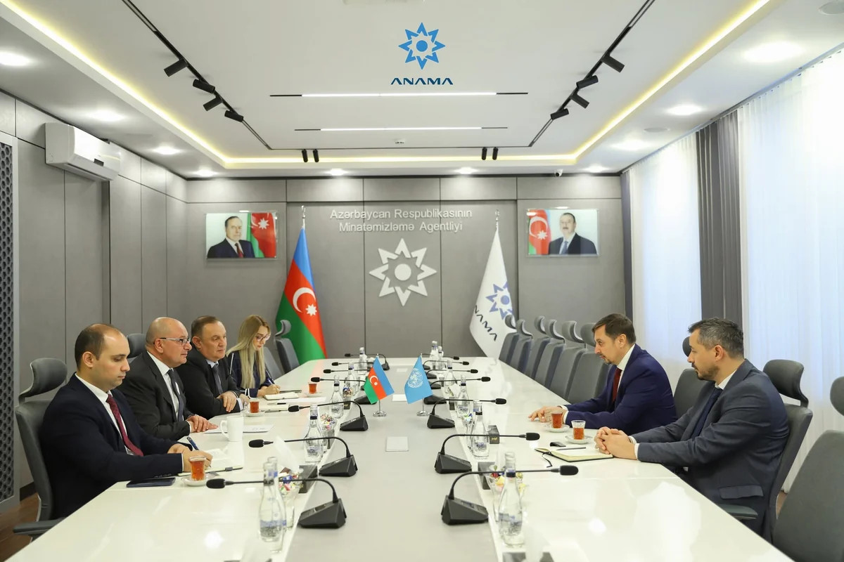 ANAMA ilə BMT arasında mina təhlükəsinə qarşı əməkdaşlıq müzakirə olunub