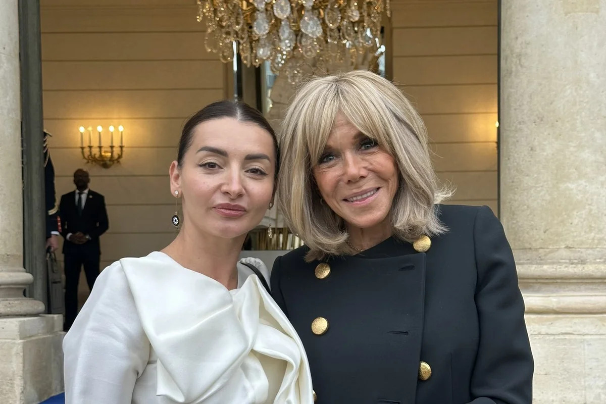 Leyla Abdullayeva ilə Bricit Makron arasında müzakirələr baş tutub