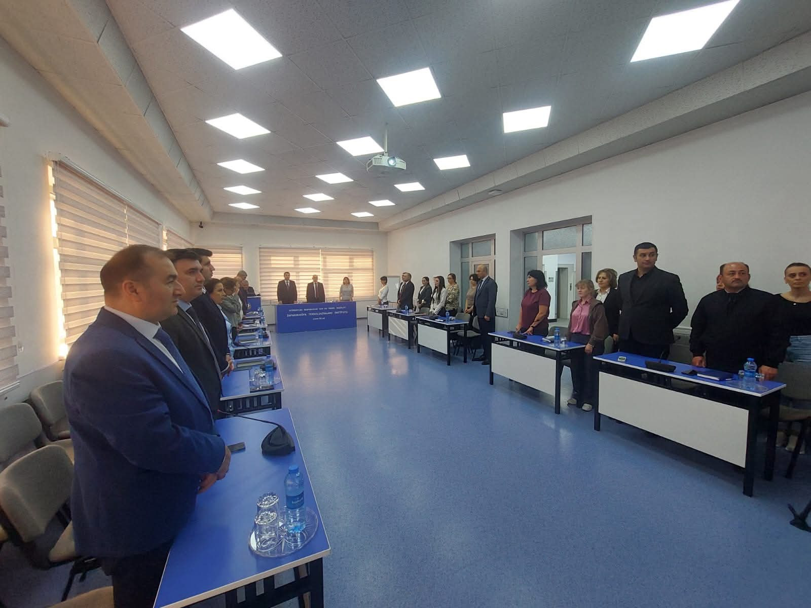 Azərbaycan Respublikası  Elm Təhsil Nazirliyi İnformasiya Texnologiyaları İnstitutunda müşavirə keçirilib