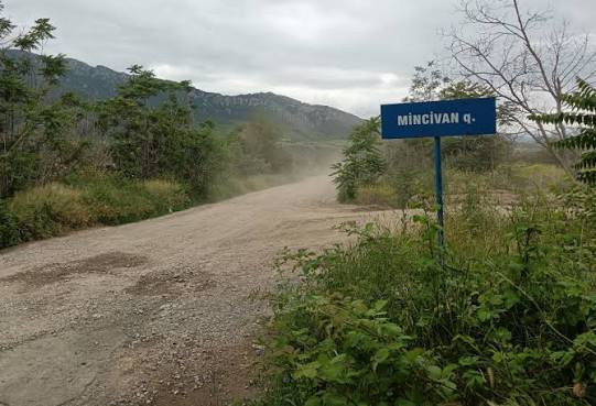 Mincivanın azadlığı: Arazın sahilində Zəfərin yazdığı