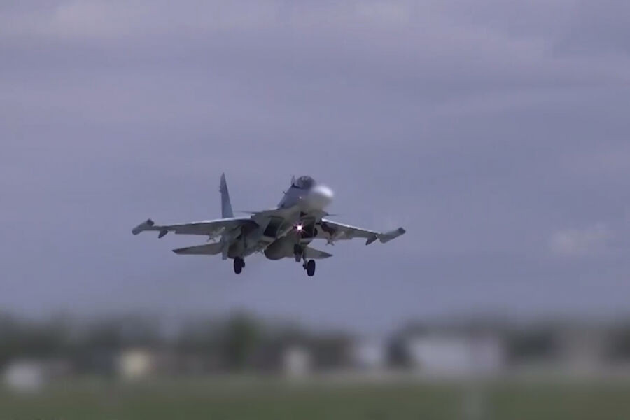 Rusiyada Su-30SM qırıcı təyyarəsi qəzaya uğrayıb