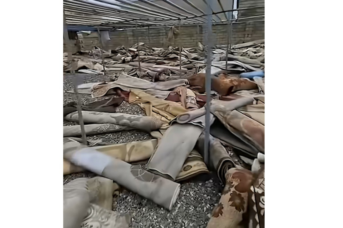 Bakıda xalçalar müəmmalı şəkildə yoxa çıxdı