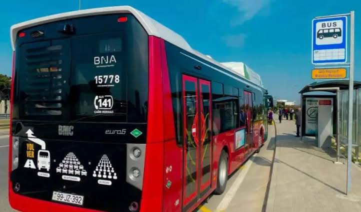 Bakıda üç avtobusun hərəkət istiqaməti dəyişir