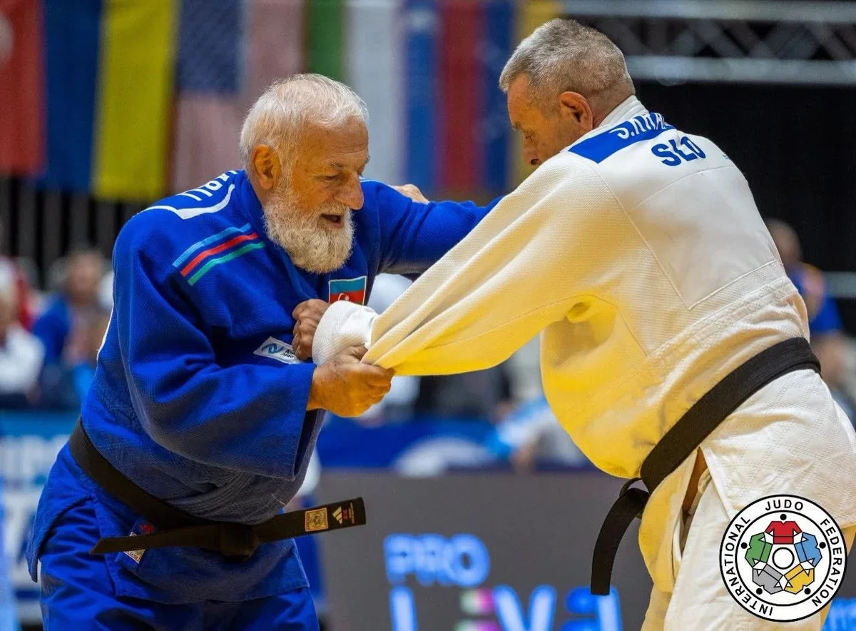 Azərbaycanın veteran cüdoçusu Fərhad Rəcəbli 12-ci dəfə Avropa çempionu olub