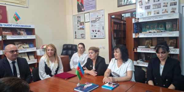 Yasamal rayonu Mərkəzi Kitabxana Sistemlərinin Mərkəzi Kitabxanasında müşavirə keçirilib