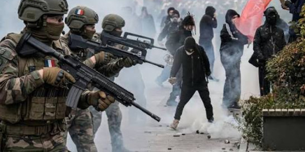 Fransada 70 min polis səfərbər edilir