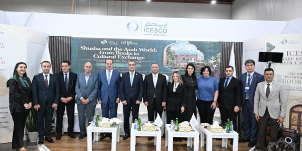 XII Bakı Beynəlxalq Kitab Sərgisində Şuşanın mədəni irsi və ərəb dünyası ilə əlaqələr müzakirə olunub