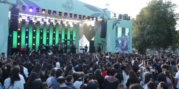 Zeytun festivalından musiqi dolu anlar -