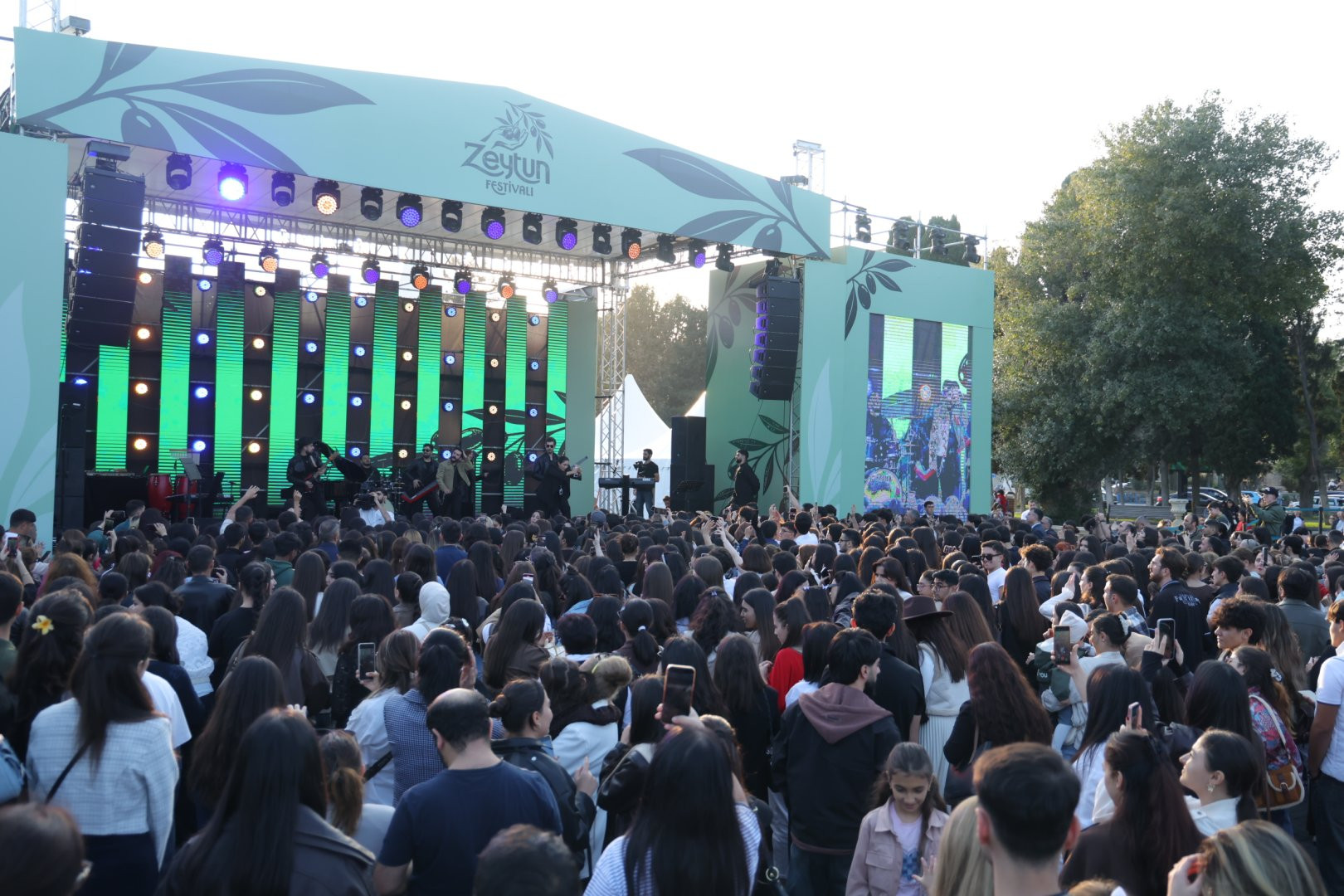 Zeytun festivalından musiqi dolu anlar -