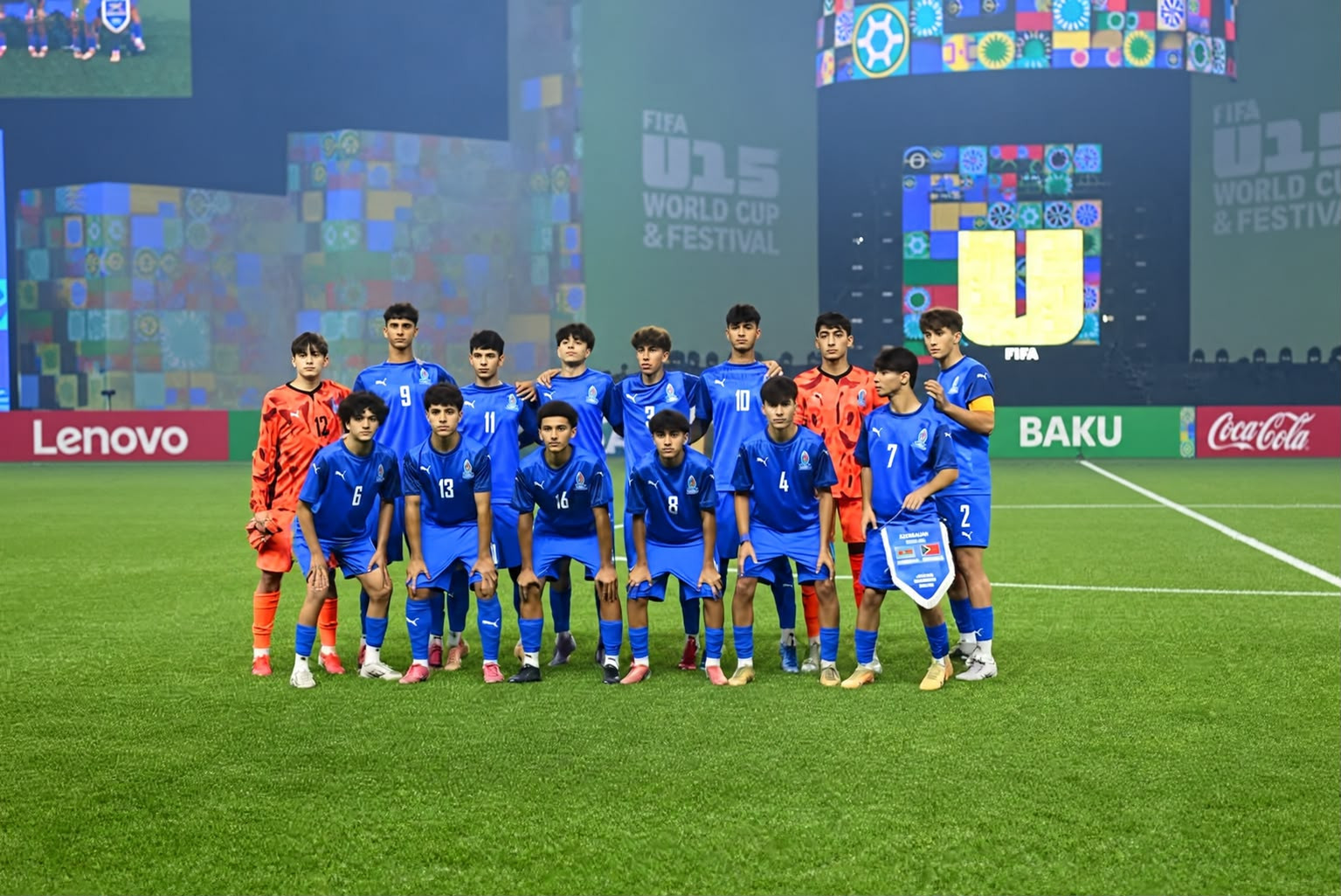 Azərbaycan millisi FIFA U-15 dünya çempionatına qələbə ilə başladı
