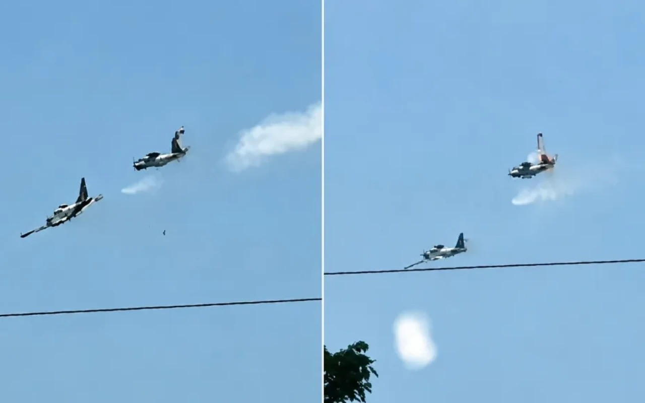 Filippində iki hərbi təyyarə toqquşub: 4 pilot həlak olub