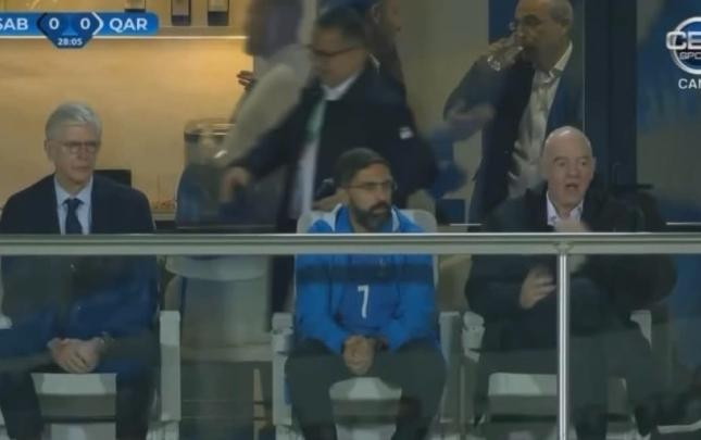 FİFA prezidenti və Arsen Venger “Sabah” – “Qarabağ” oyununda
